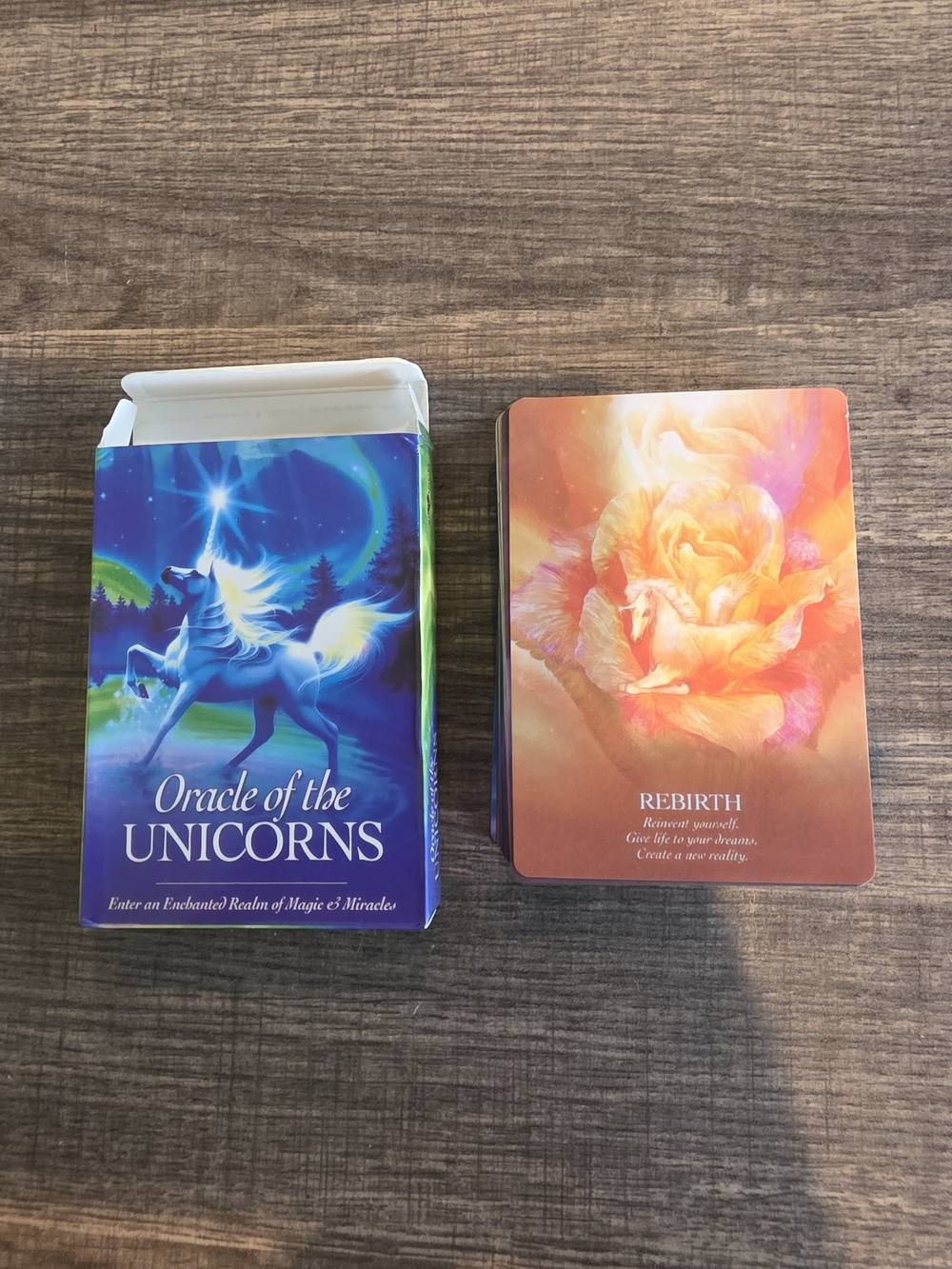 Oracle of the Unicorns Oracle Deck - 44 Cards With QR CODE FOR Guidebook